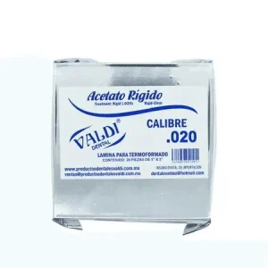 acetato rigido 020