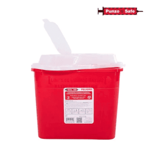 recolector de punzocortantes
